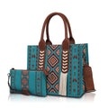 Bohemian Ethnic-Style Tassel Statement Toile Large-Capacity Crossbody Bag
