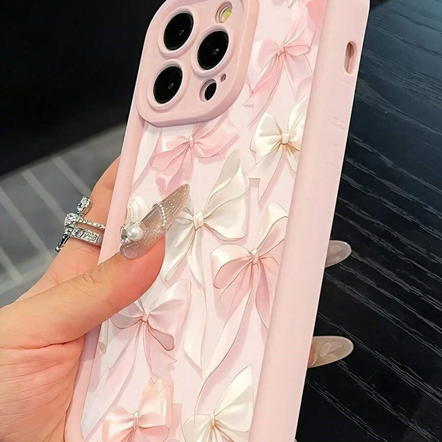 Échelle de téléphone tout compris en soie Bow