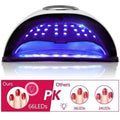 280W UV Lampe à ongles outil 66LED professionnel sécheur polonais Gel lumières acryliques