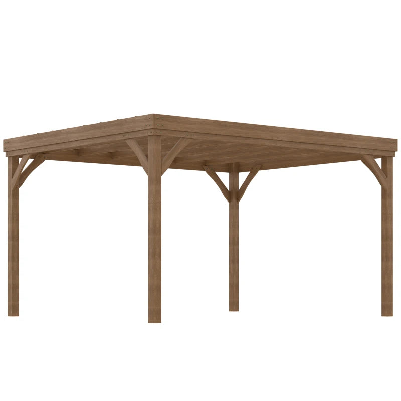 Pergola extérieure en bois de 10' X 12'