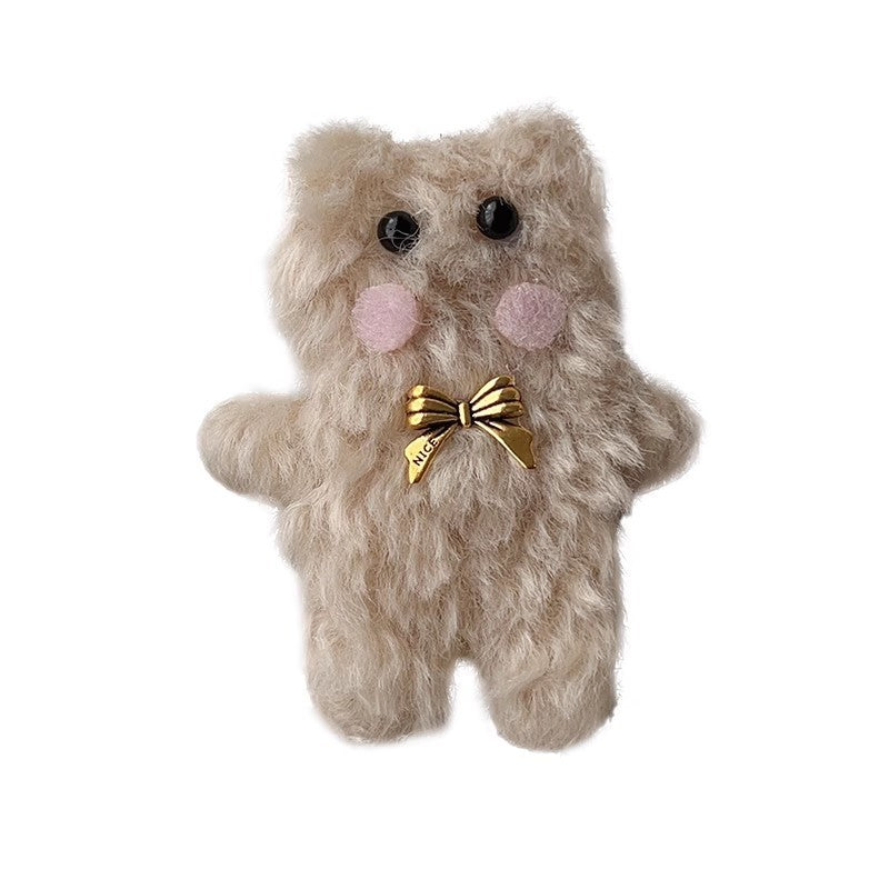 Barrettes de dessins animés en peluche mignons