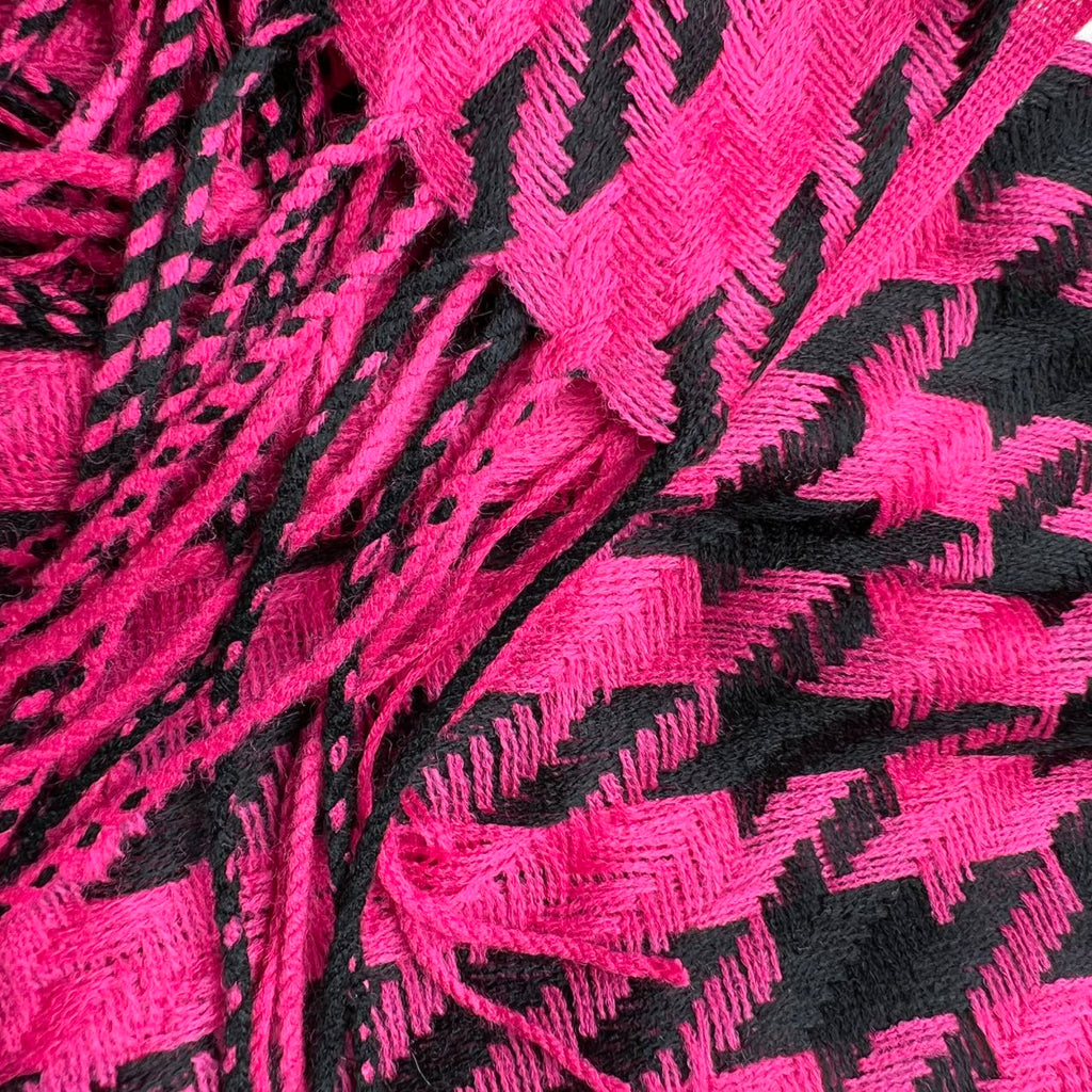 2pcs en peluche texturée Jacquard Trapps Warmth Scarf