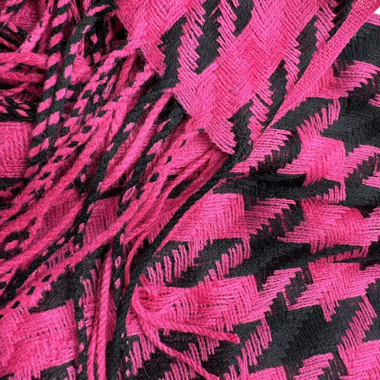 2pcs en peluche texturée Jacquard Trapps Warmth Scarf