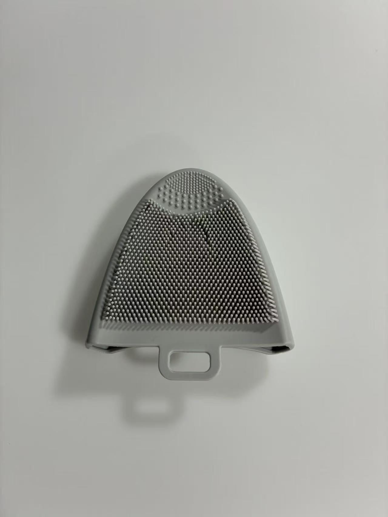 Brosse de nettoyage multifonctionnelle-silicone-gray-1 pièce