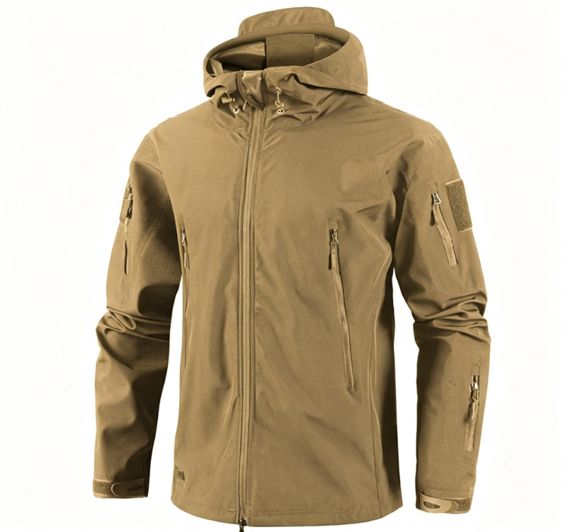 Shark Skin Soft Shell Raincoat avec doublure en polaire