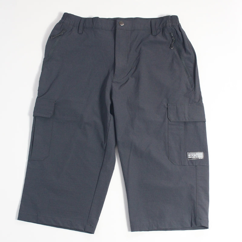 Capris Elastique Multi Pocket Elastique pour Homme