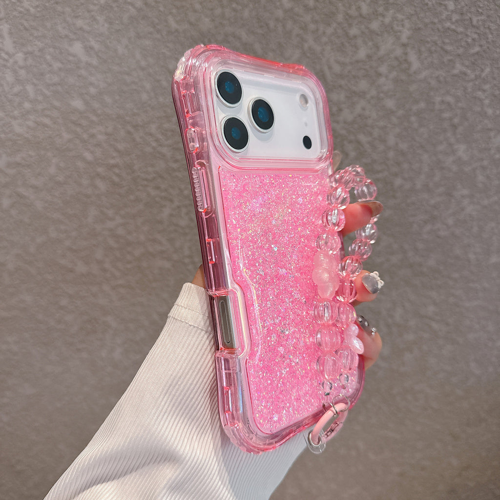 Boite téléphonique de style sud-américain avec 3-en-1 Glitter Epoxy Drop-proof Design Et A