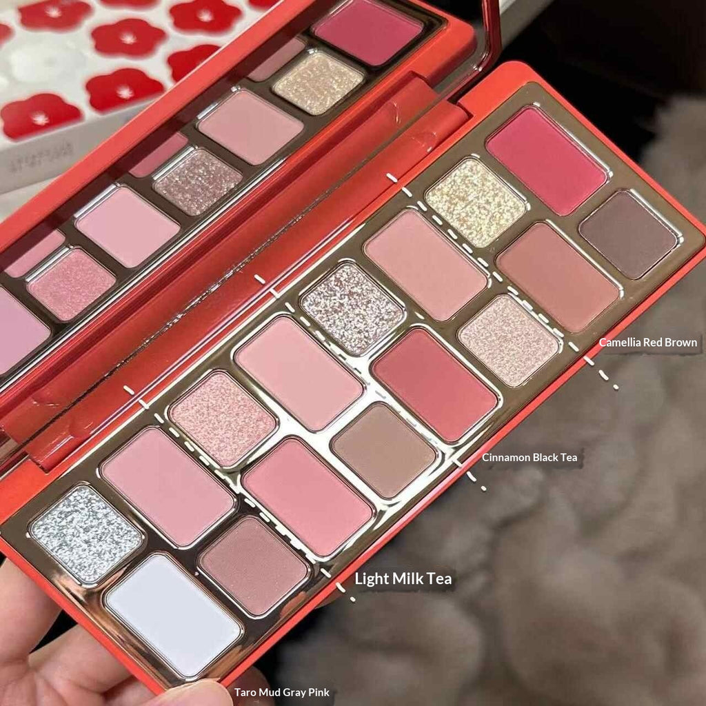 Palette à paupières de 16 couleurs Matte et finitions Shimmer pour Cosplay
