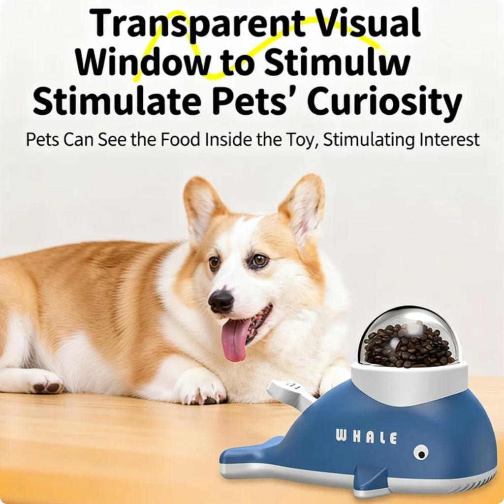 Jouet de distribution interactif pour chats et chiens