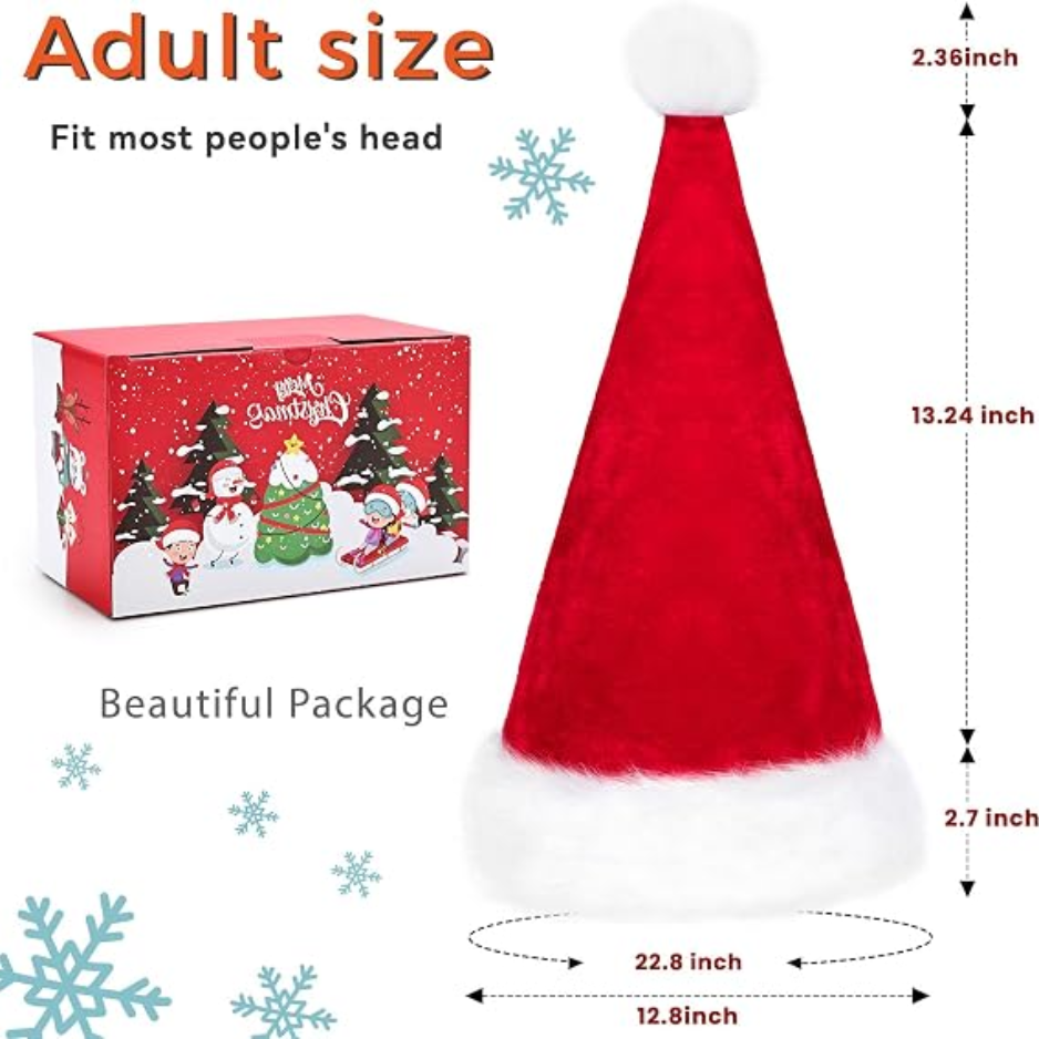 6 Chapeau de Noël