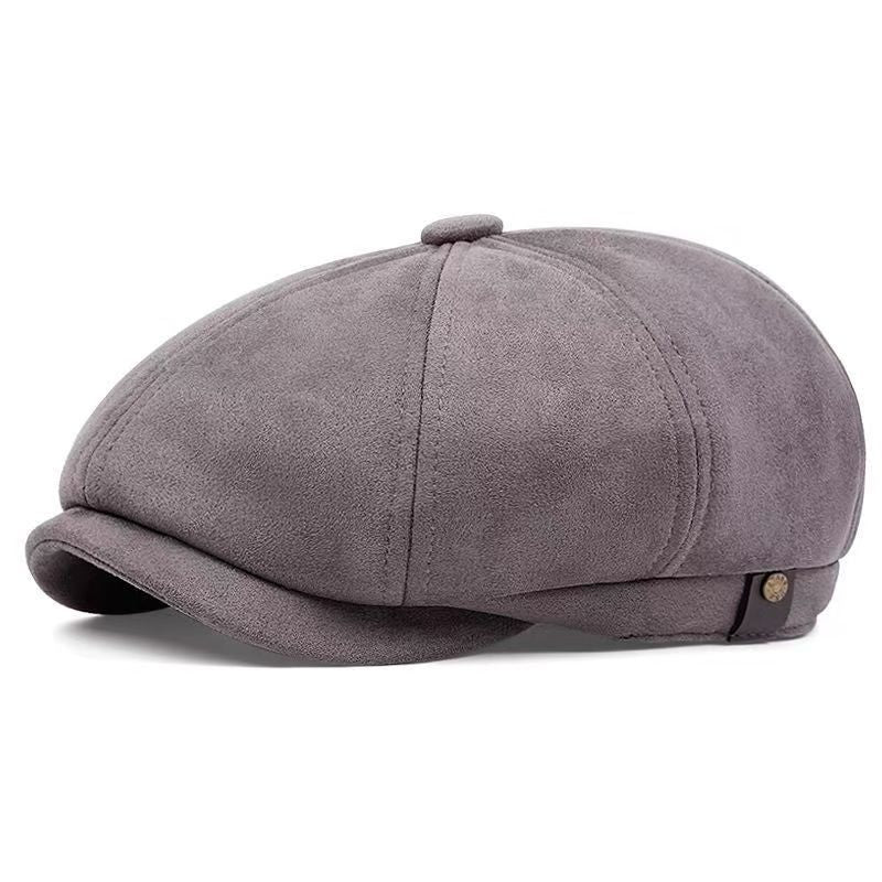 British-style Youth Casual All-match Vintage Octagonal Beret