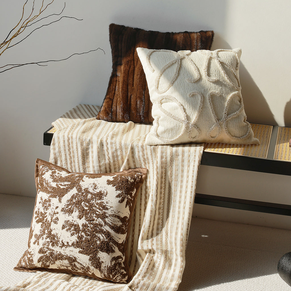 Couvercle d'oreiller pour le lit