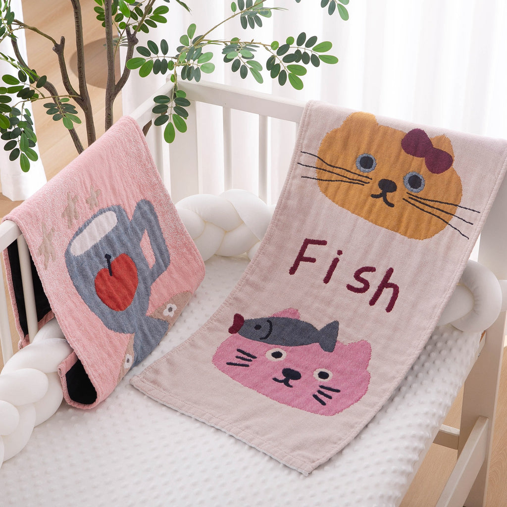 Linge de coton Serviette de coton lavée Pure Cotton Gauze