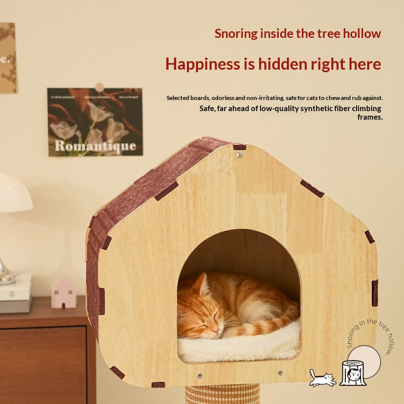 Miao Xianer Arbre en bois multi-fonctionnel multi-couches