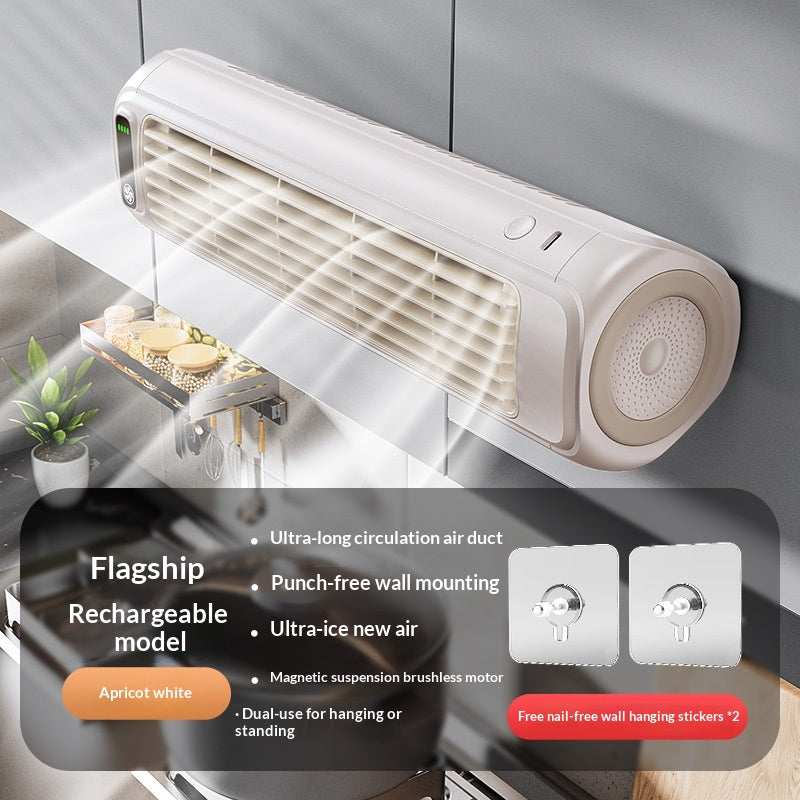 Ventilateur mural sans punch pour cuisine maison salle de bains et toilettes