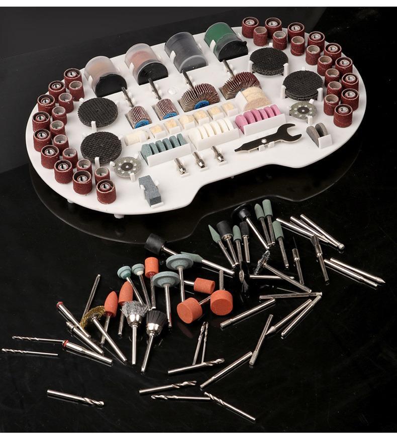 276PC Accessoires de broyeur électrique Bijoux de racine de travail du bois Jade Découpe de broyage poli