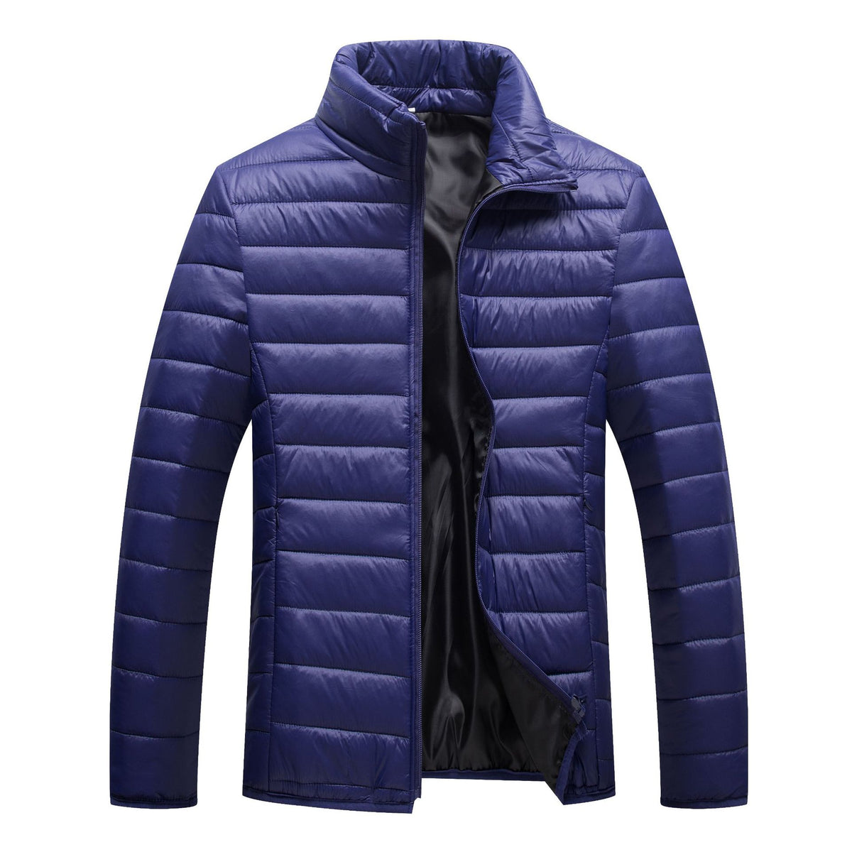 Vêtements rembourrés en coton pour hommes de couleur candy zipper