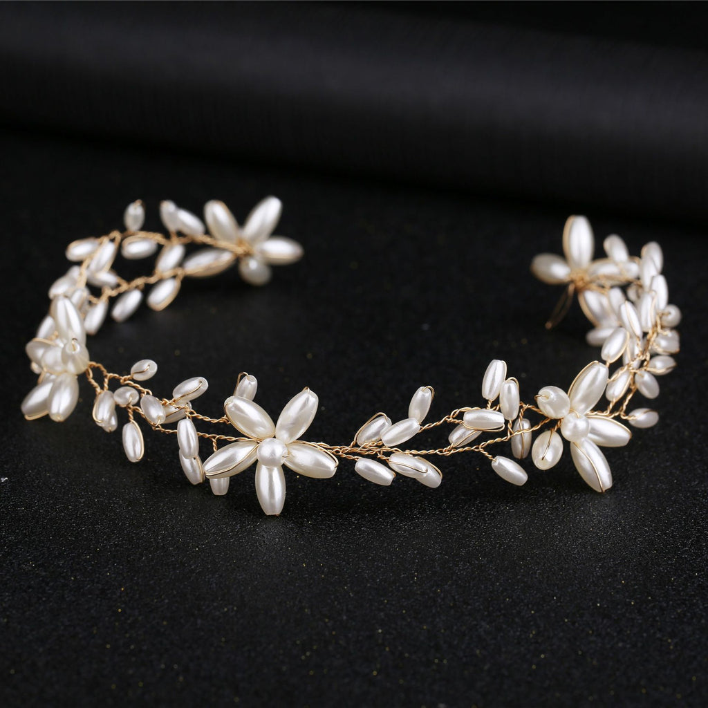Vêtements de coiffure en perles twisted