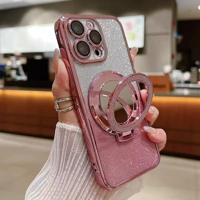 Magnetic Maquillage Miroir boîtier de téléphone