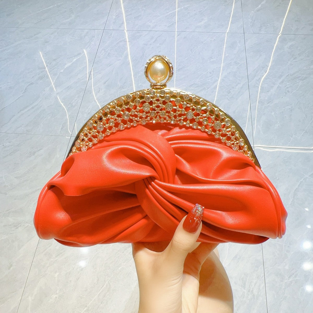 Diamant emboîté haute qualité Socialite Clutch Mini