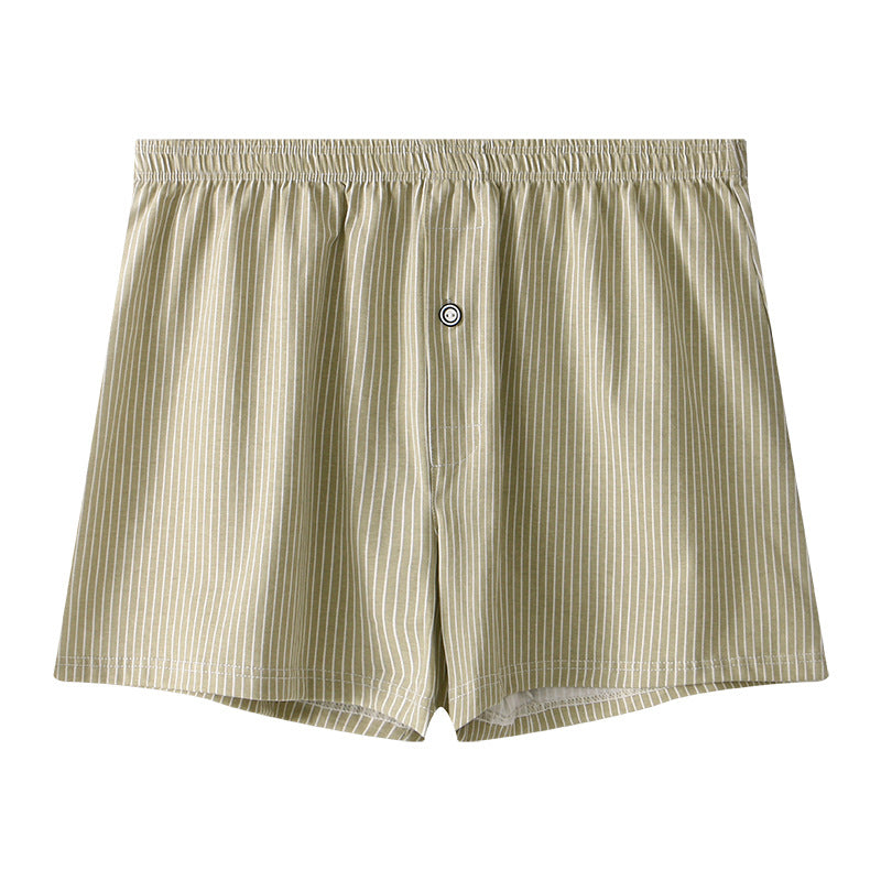 Sous-vêtements Hommes Coton Breathable Boxer Youth Loose Sports Home
