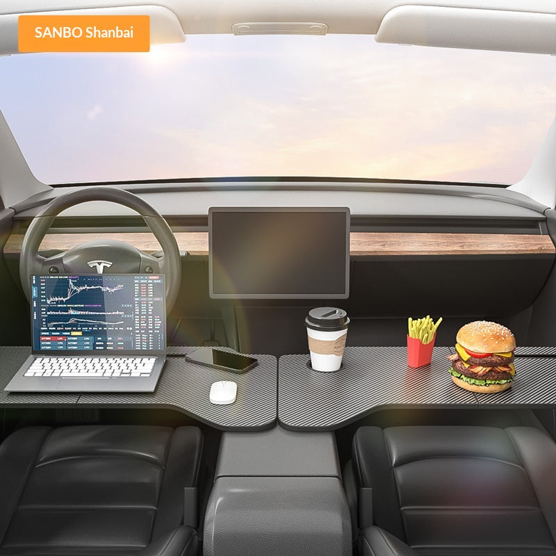 Table à manger pliable à l'avant de la rangée convenant aux tables de plateau de voiture