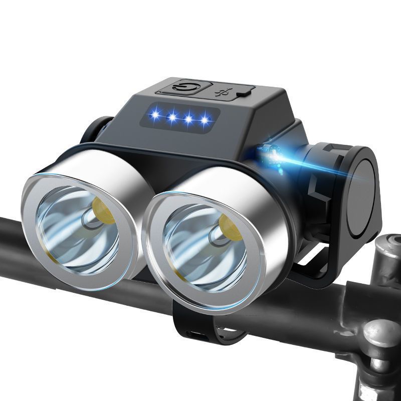Super Bright Rechargeable Bike Flashlight