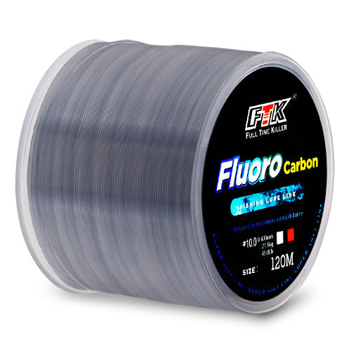 Multicolor Nylon Fishing Line 120M