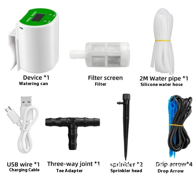 Équipement d'eau Potté Intelligent Jardinage Plante verte Arrosage automatique