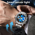 Business Casual Double affichage Lumineux Montre étanche