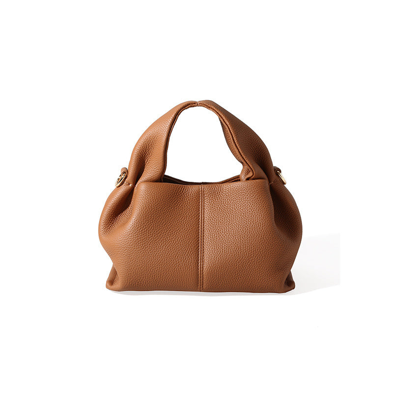 Style de corps de sac en cuir véritable pour femmes