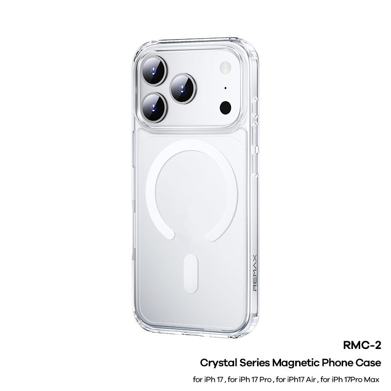 Étui de téléphone transparent Soupe magnétique souple colle