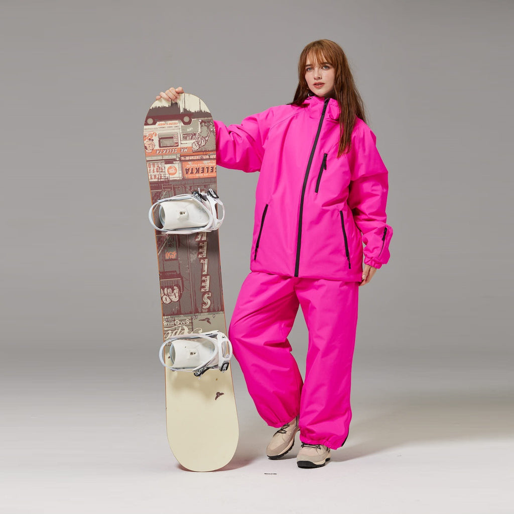 Ensemble de costumes de ski à l'épreuve du vent et de l'eau unisexe