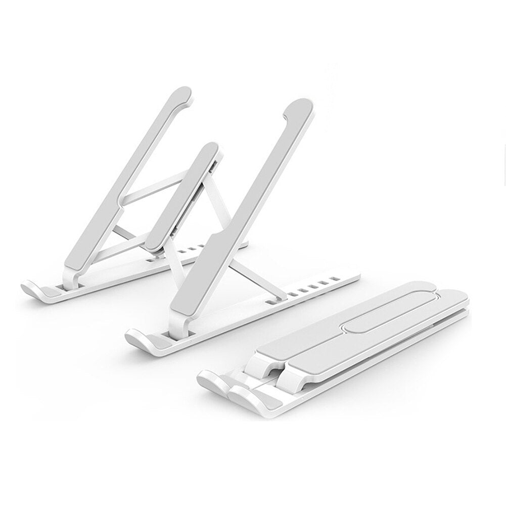Support de support pour ordinateur portable antidérapant réglable Base Riser 6 Gears Hauteur Notebook Refroidissement