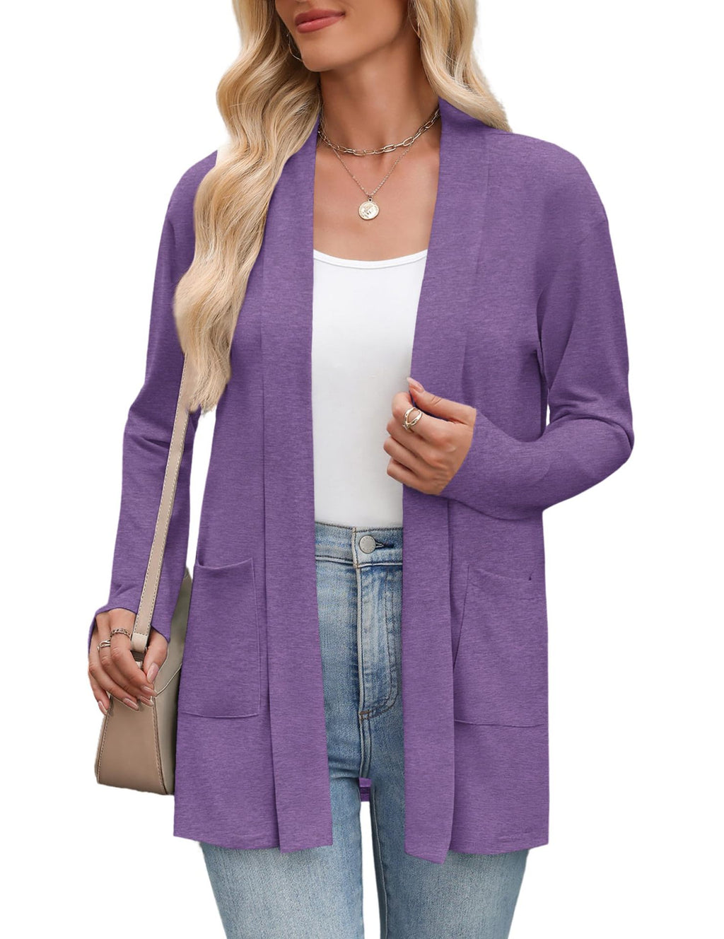 Manteau de sweat Cardigan léger pour femme
