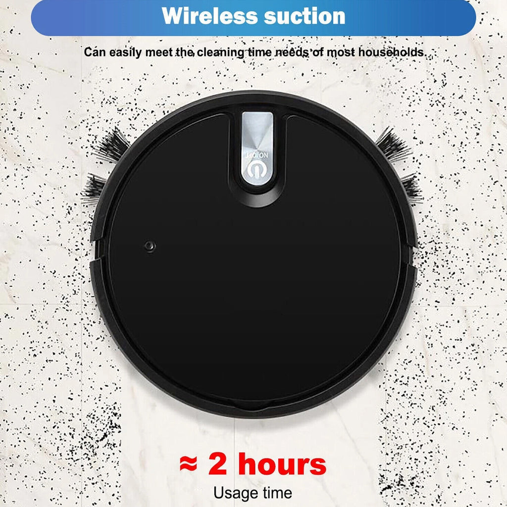 Smart Robot Vacuum Cleaner Automatic Sweeper Floor Clean Rechargeable