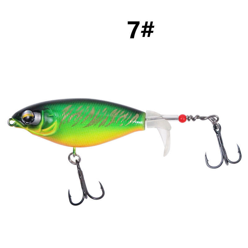 Surface de l'eau Tracteur d'hélices Long-range flottant Crayon d'eau Perche Bionic Fake Bait