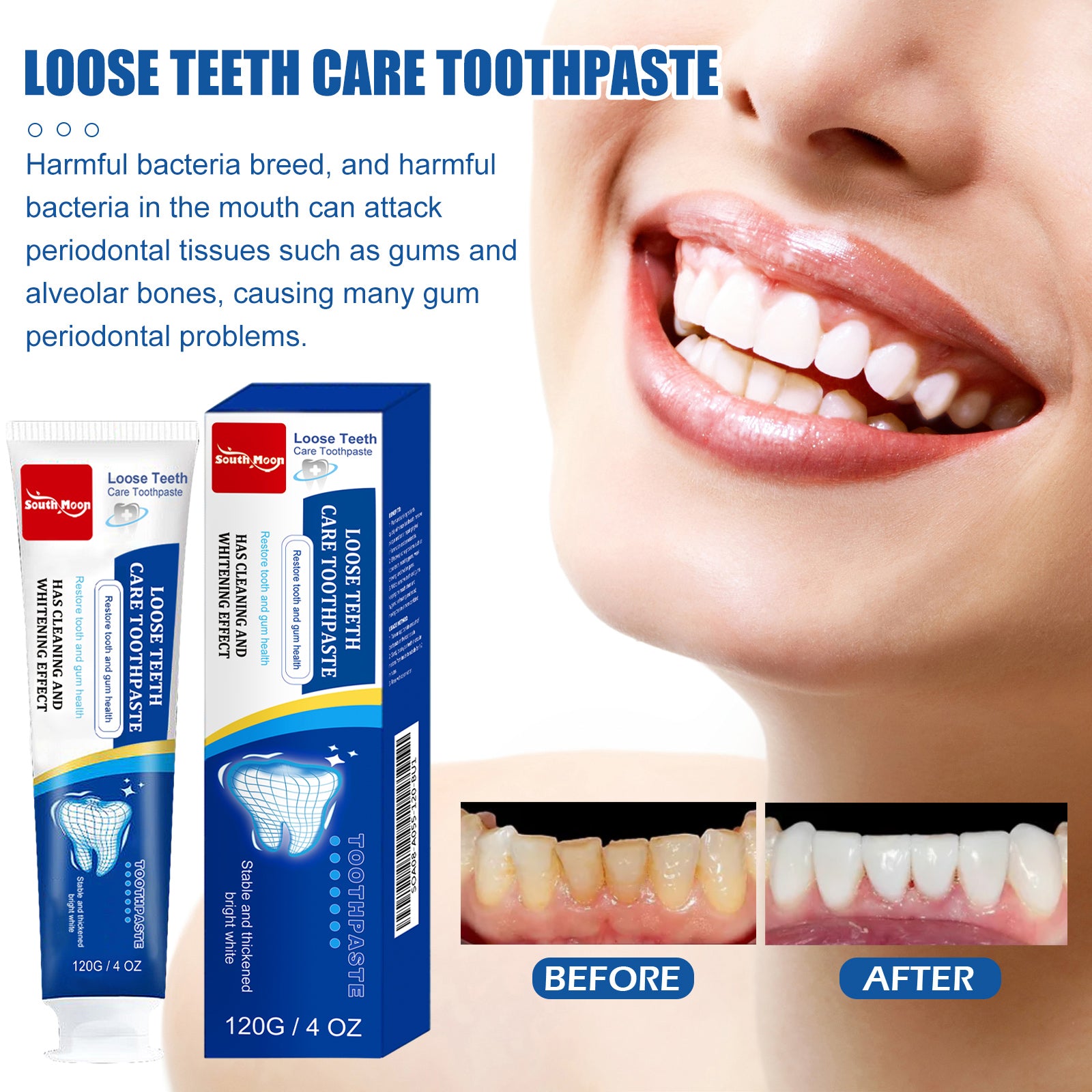 Gum Protection Dentifrice 120g 1box