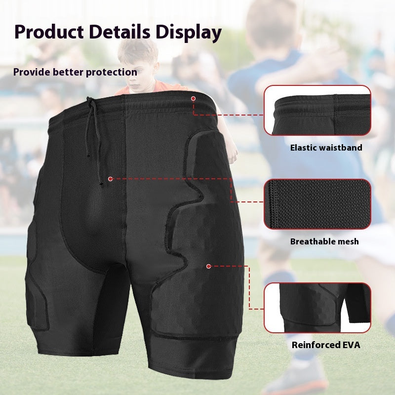 Short de protection de basketball pour les hommes Honeycomb Anti-collision Short sportif