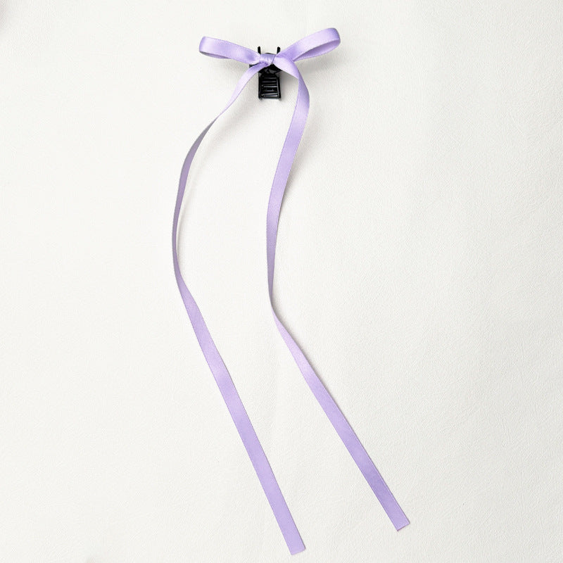 36cm Ruban Long Polyester Coton Bow Clip