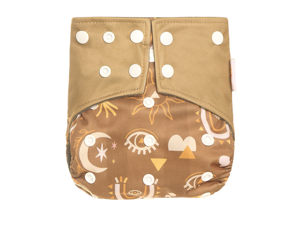 Impression numérique de style occidental Couches de charbon de bambou