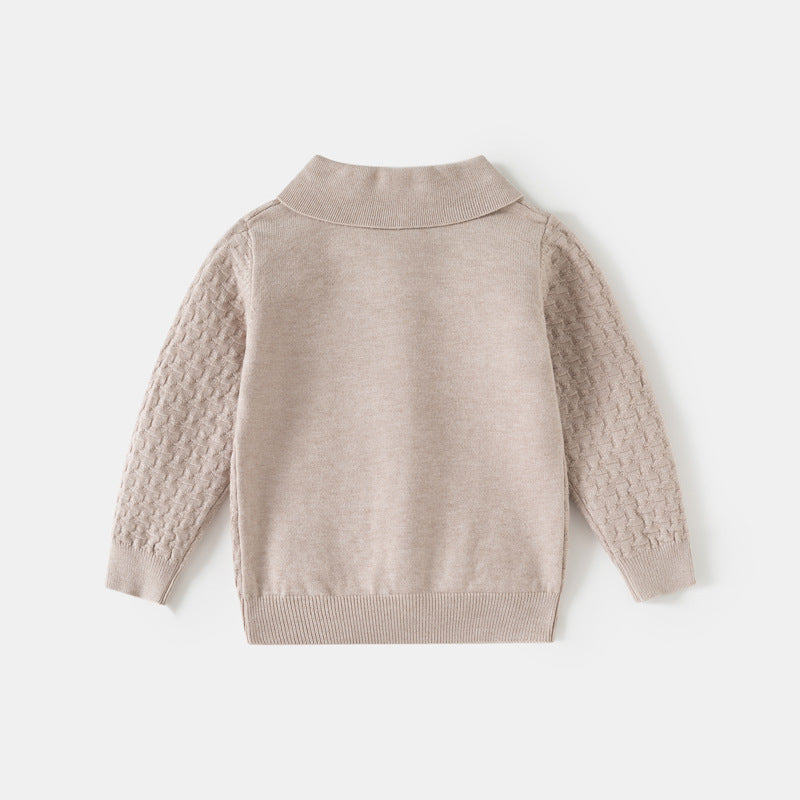 Pull à demi-zip pour garçons