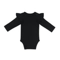 Mode bébé couleur solide épaisse onesie