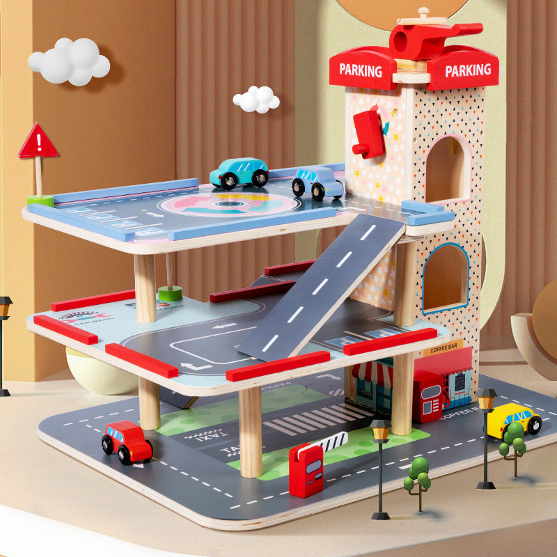 Large Size Car Parking Assembly Puzzle Game