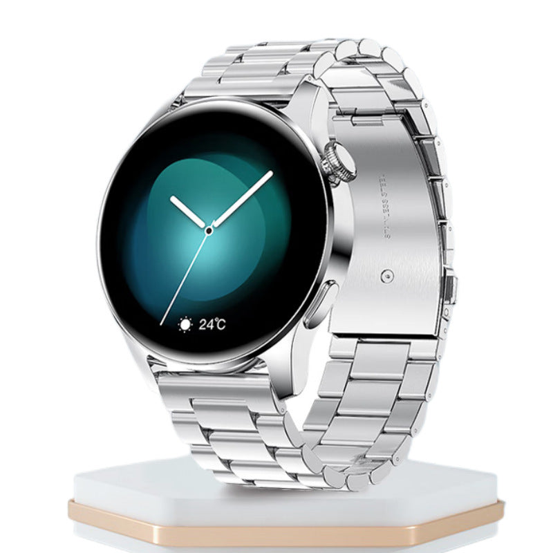 Smartwatch pour adultes avec surveillance du rythme cardiaque Suivi de la condition physique et fonctionnalités de la voix intelligente