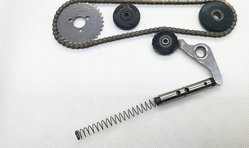 Accessoires de moto Timing Petite chaîne. Jialing 70. Beam courbé 100.110 Petite chaîne Rep