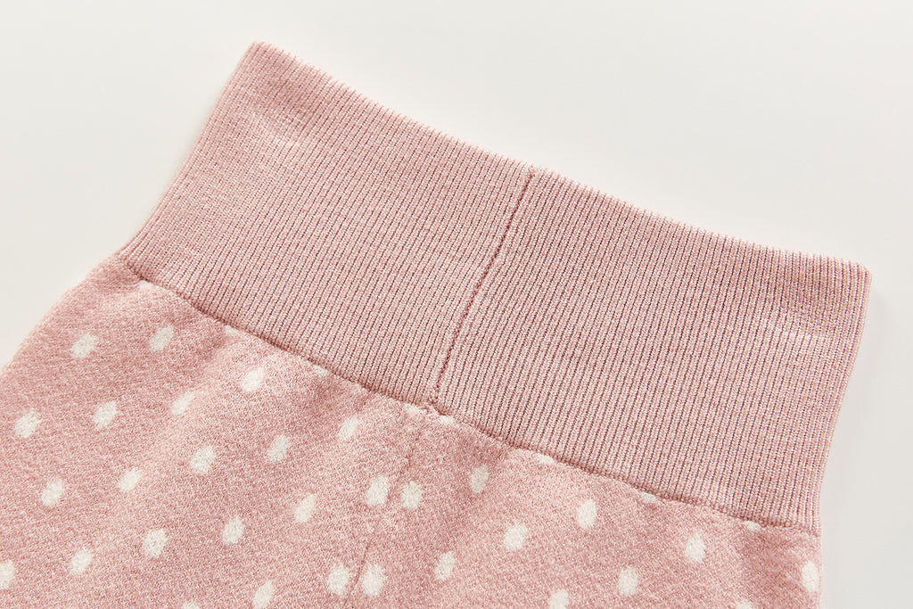 Pantalons en laine tricotée en coton pour enfants