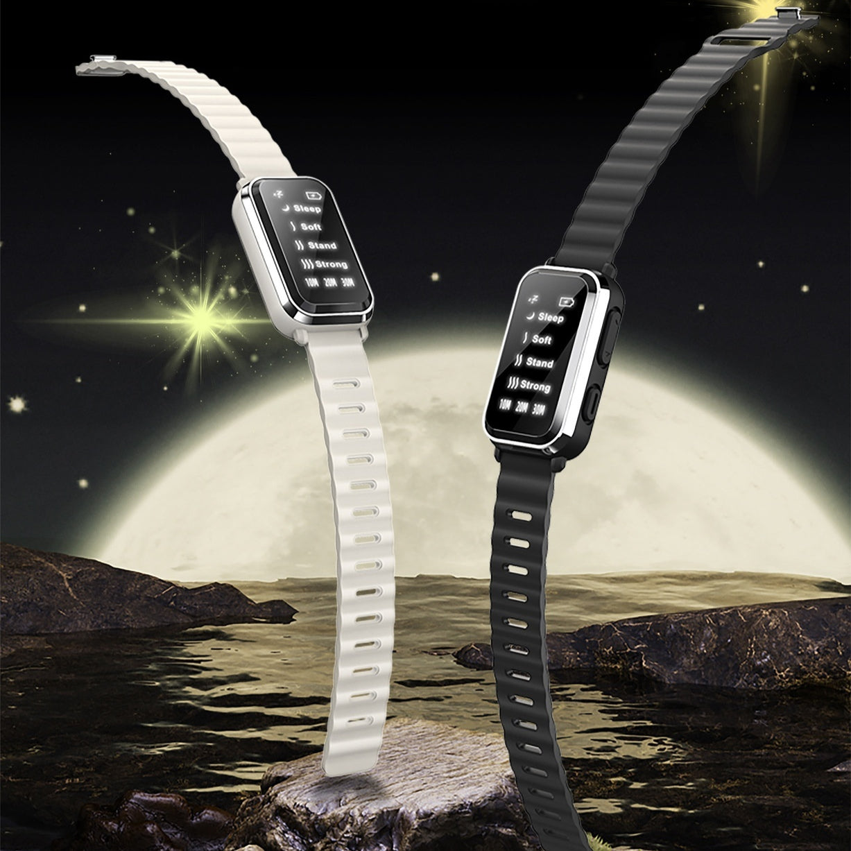 Bracelet d'instrument de couchage intelligent M16 Micro-courant aide au sommeil