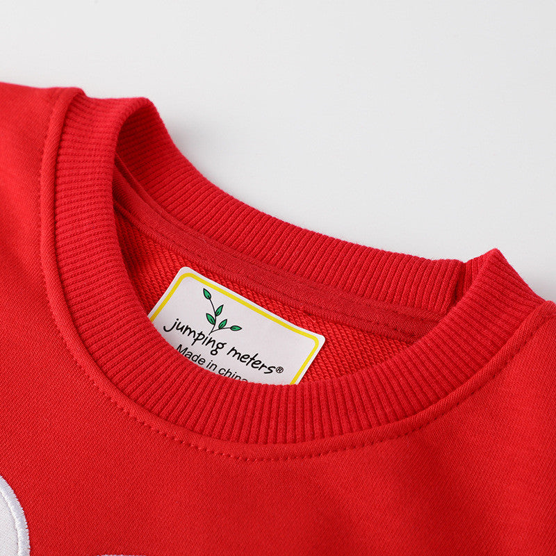 Jumping Meters Arrivée Sweatshirts de dessin animé pour garçons filles Cl
