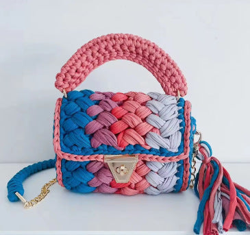 Tissé à la main Womens Tote Bag Style minimaliste